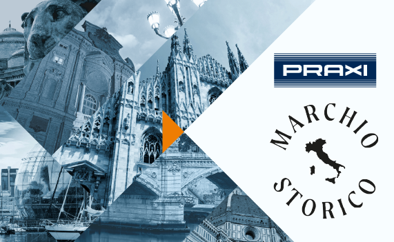 PRAXI entra nel registro dei Marchi Storici PRAXI entra nel registro dei Marchi Storici